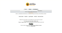 Desktop Screenshot of my.zenbu.org