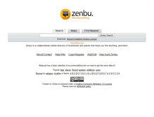 Tablet Screenshot of my.zenbu.org